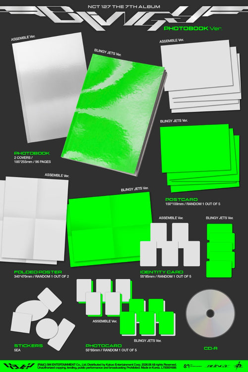 NCT 127 BLINGY - Random Photobook