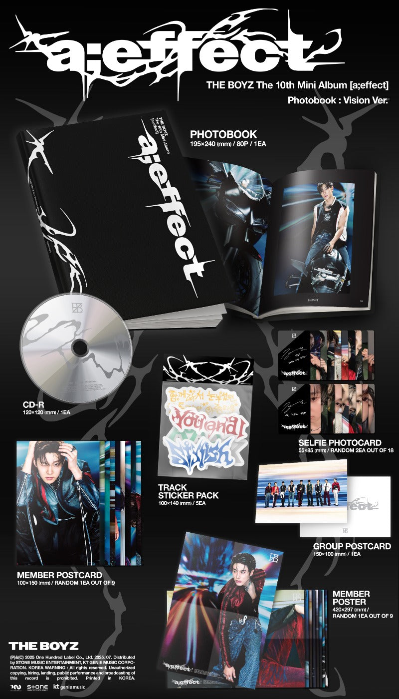 THE BOYZ a;effect - Random ver