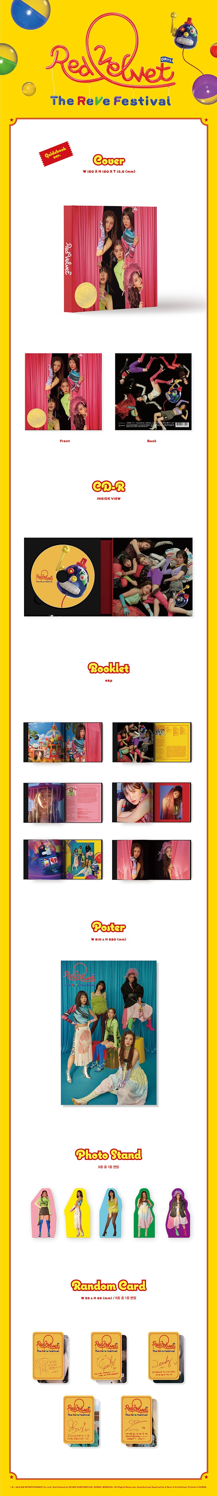 Red Velvet The ReVe Festival Day 1 - Guide Book