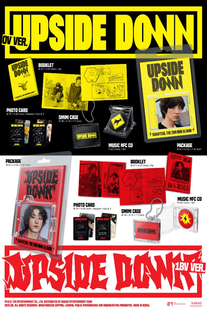 CHANYEOL Upside Down - Random SMini