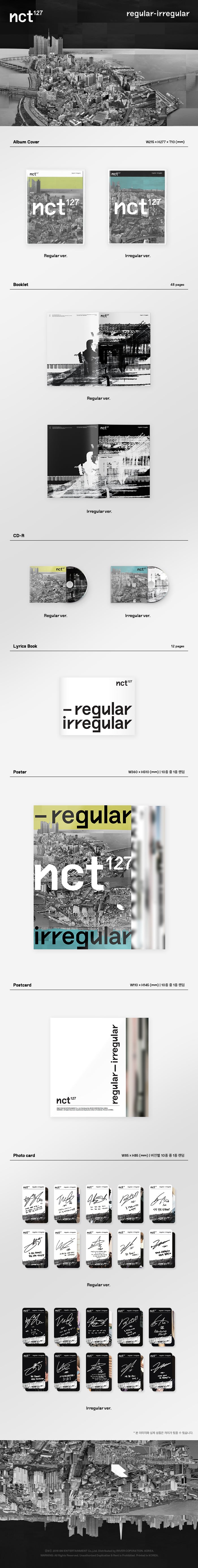 NCT 127 Regular-Irregular - Random ver