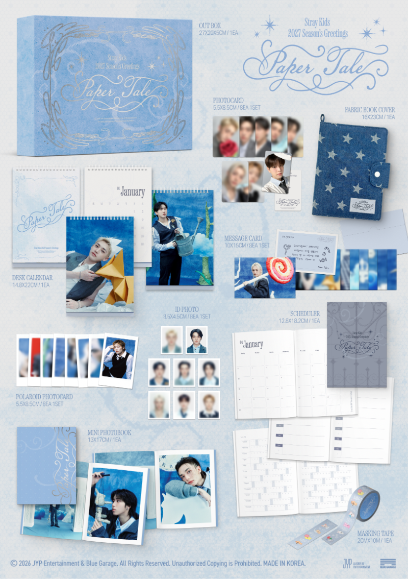 Stray Kids 2027 Season's Greetings [Paper Tale]