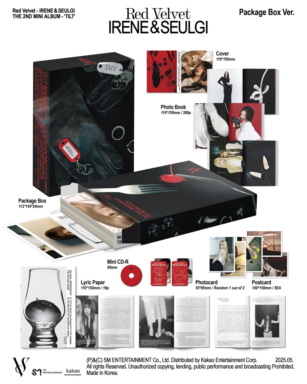 IRENE & SEULGI TILT - Package
