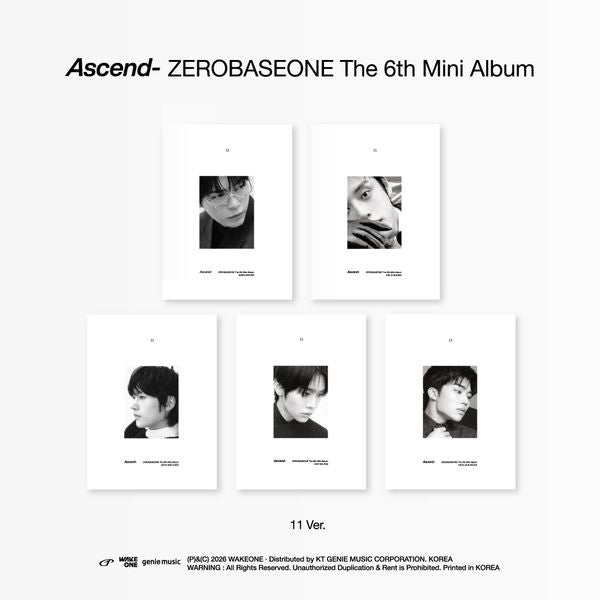 ZEROBASEONE Ascend- - Random 11