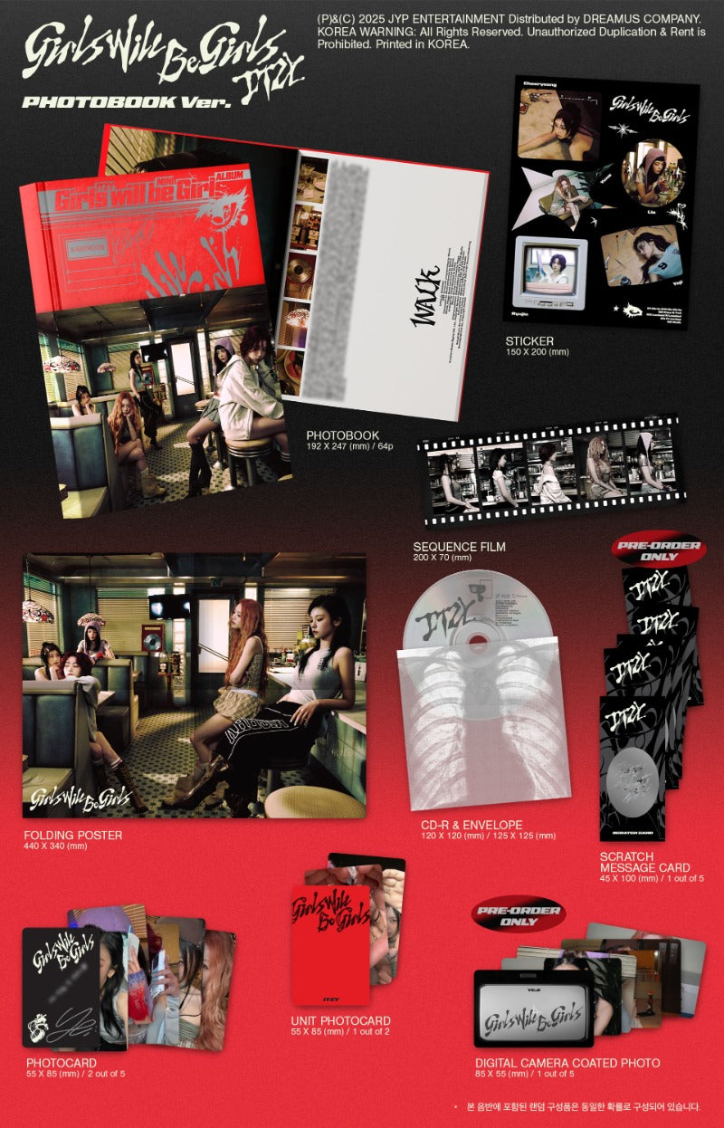 ITZY Girls Will Be Girls - Photobook