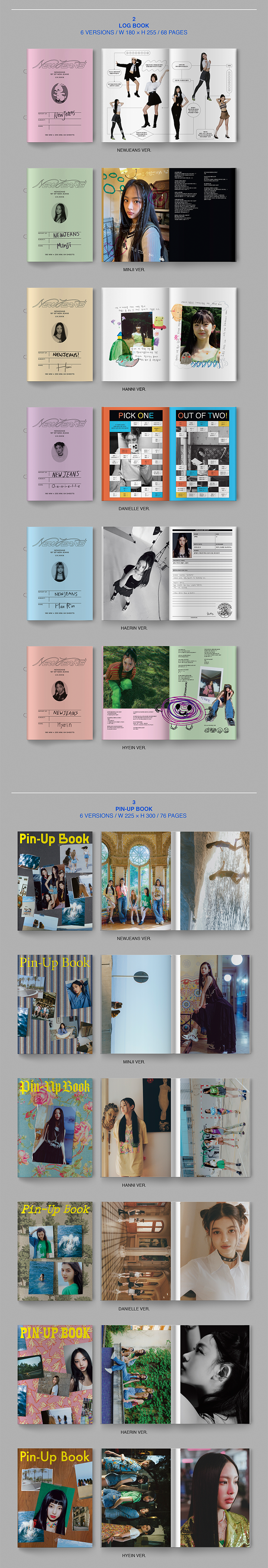 NewJeans New Jeans - Random Bluebook