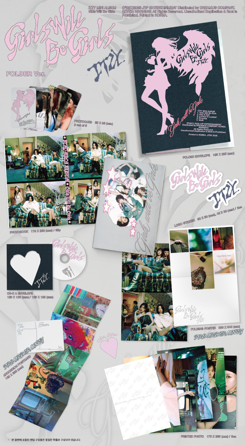 ITZY Girls Will Be Girls - Folder