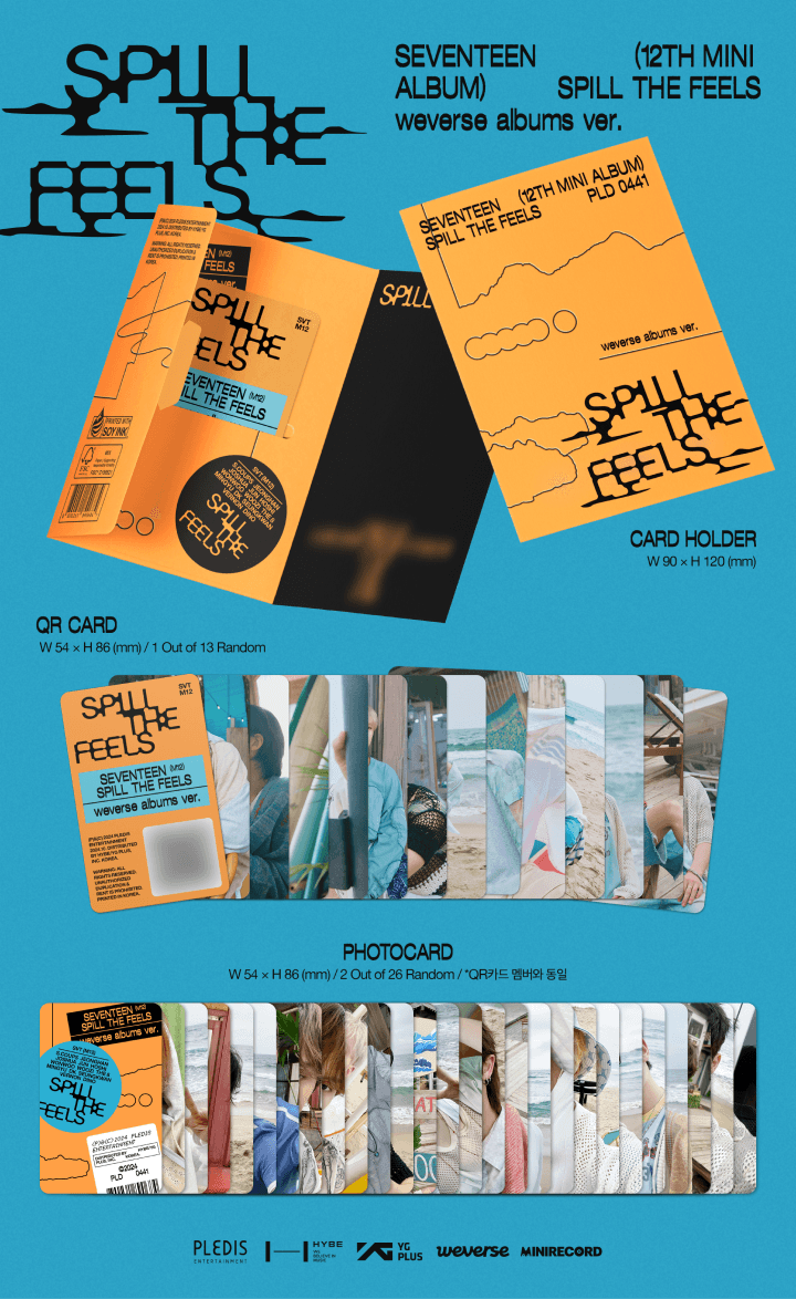 SEVENTEEN SPILL THE FEELS - Weverse ver