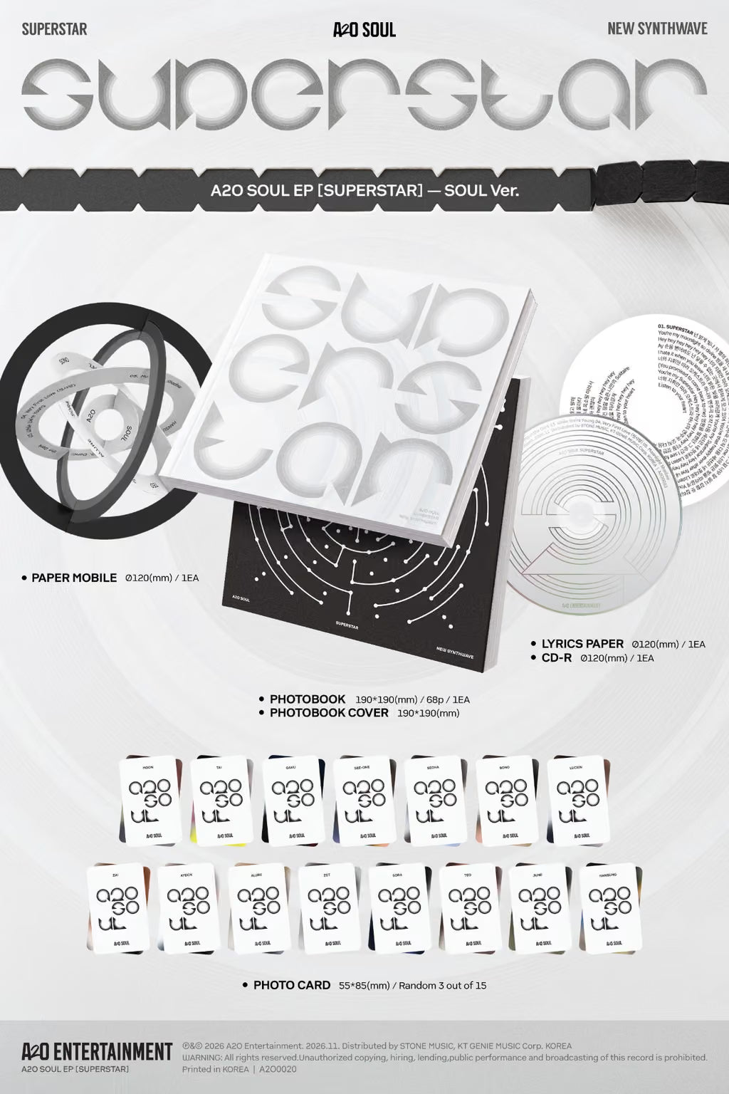 A2O SOUL SUPERSTAR - Random ver