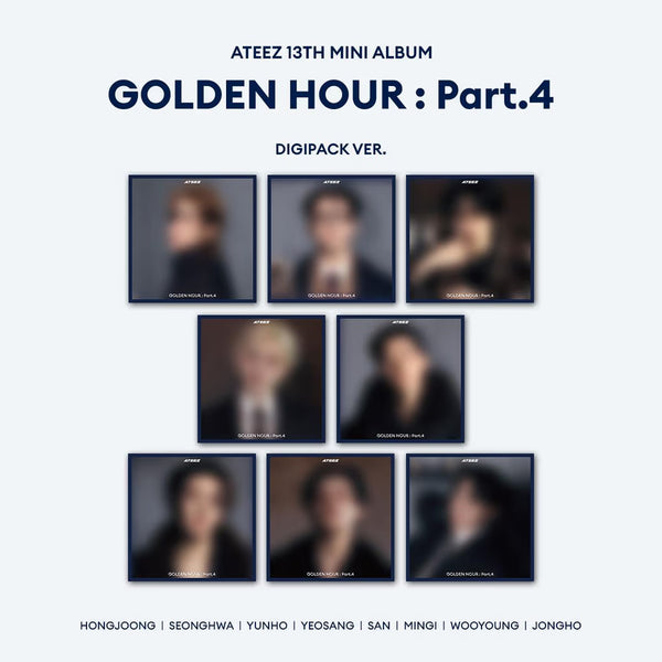 ATEEZ GOLDEN HOUR: Part.4 - Random Digipack