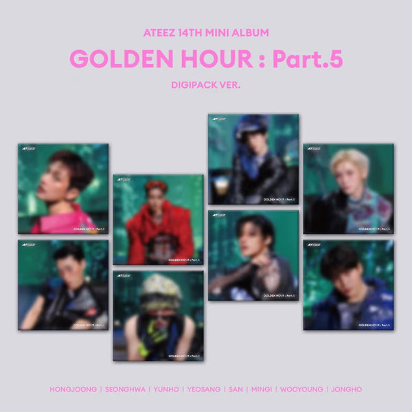 ATEEZ GOLDEN HOUR: Part.5 - Random Digipack