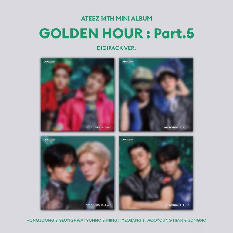 ATEEZ GOLDEN HOUR: Part.5 - Random Digipack Unit