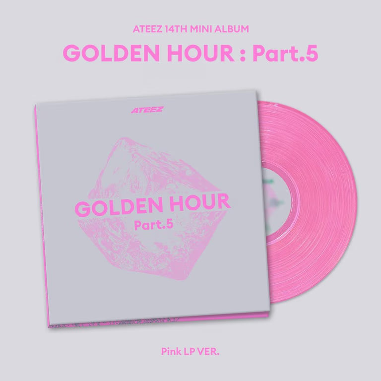 ATEEZ GOLDEN HOUR: Part.5 - Pink LP