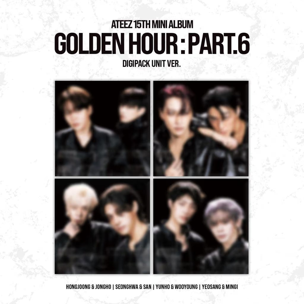 ATEEZ GOLDEN HOUR: Part.6 - Random Unit Digipack