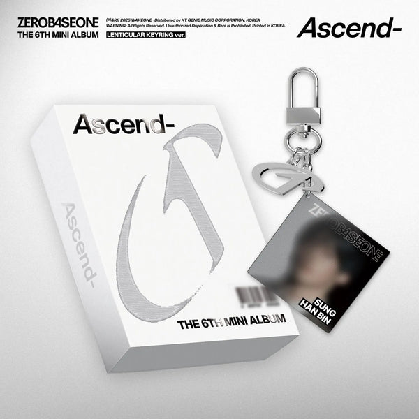 ZEROBASEONE Ascend- - Lenticular Keyring