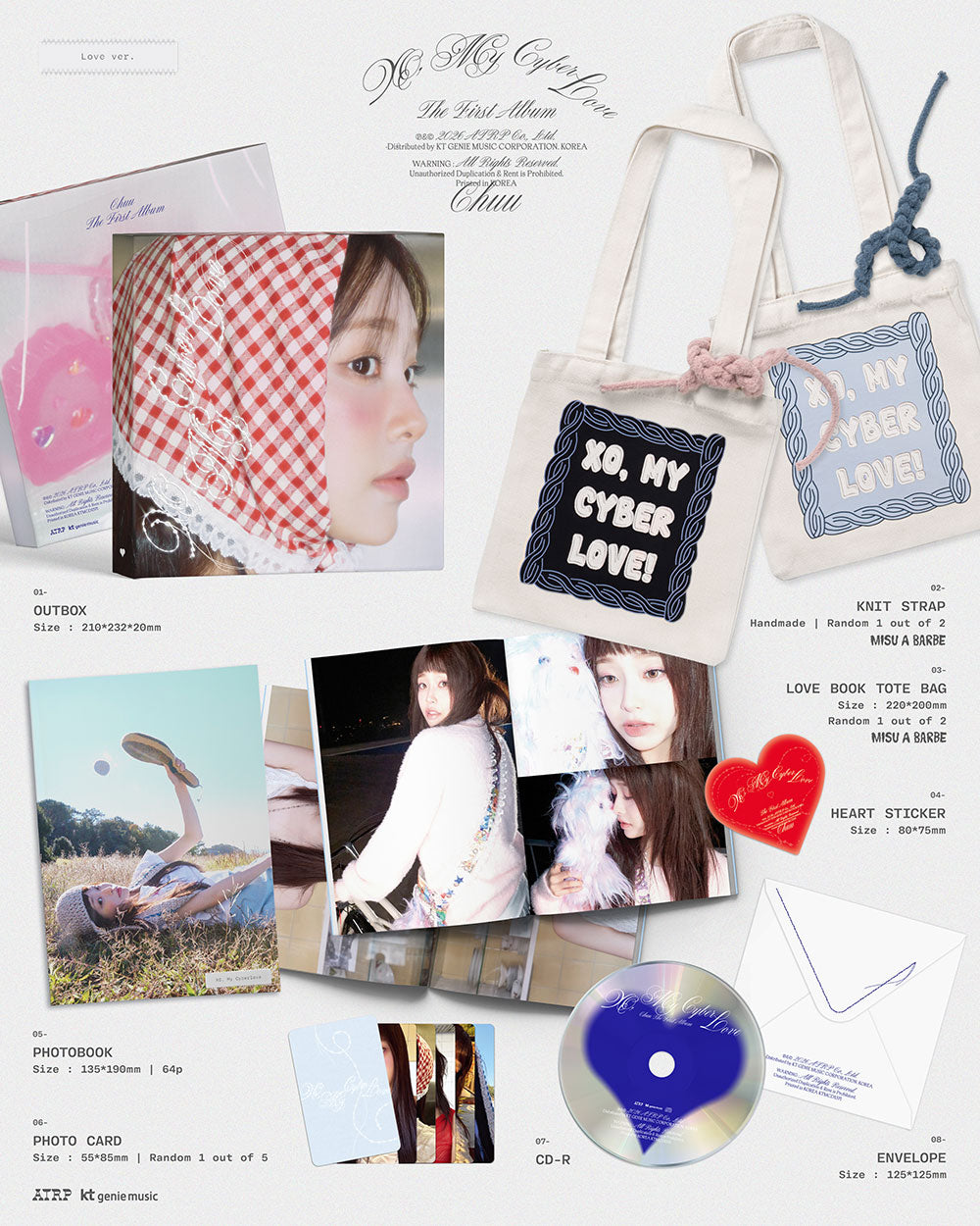 CHUU XO, My Cyberlove - Love + mostbiased BENEFIT