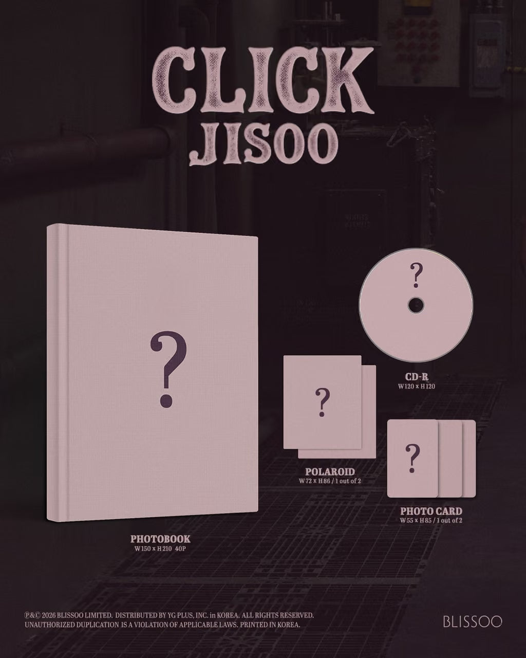 JISOO CLICK - PHOTOBOOK