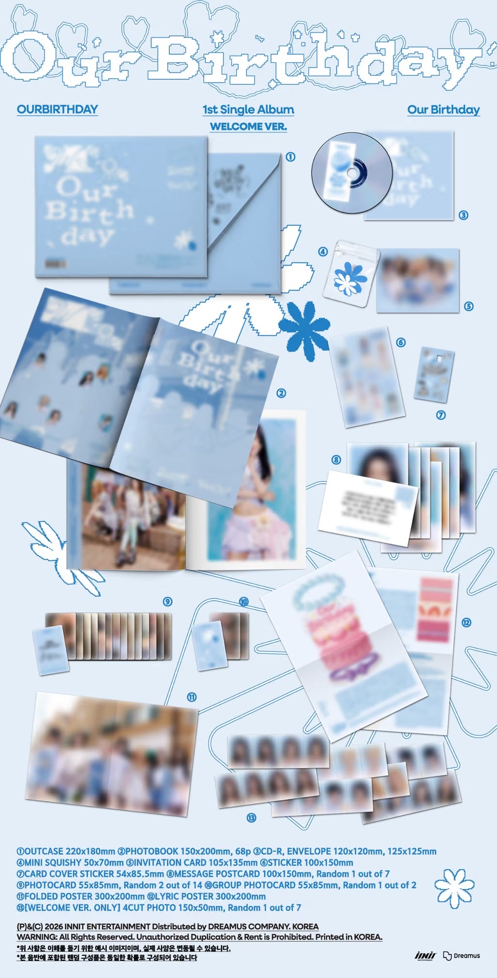 OURBIRTHDAY Our Birthday - Random PHOTOBOOK