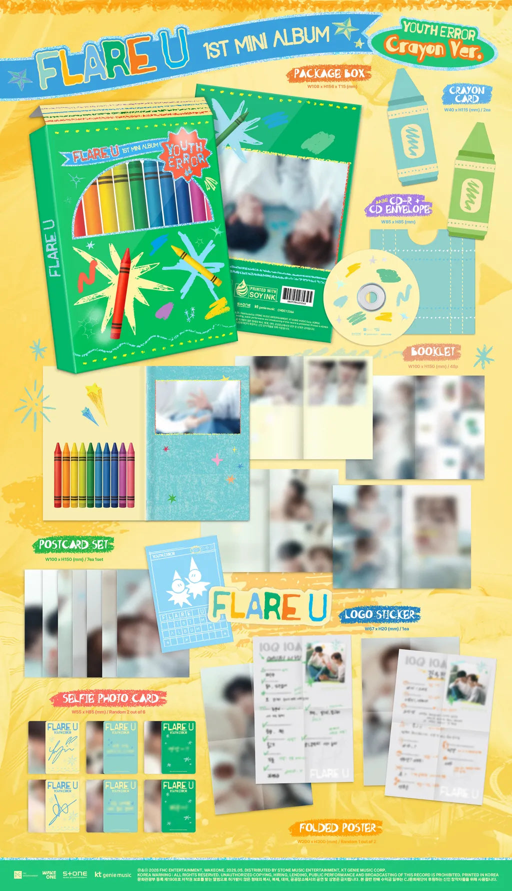 FLARE U YOUTH ERROR - Crayon