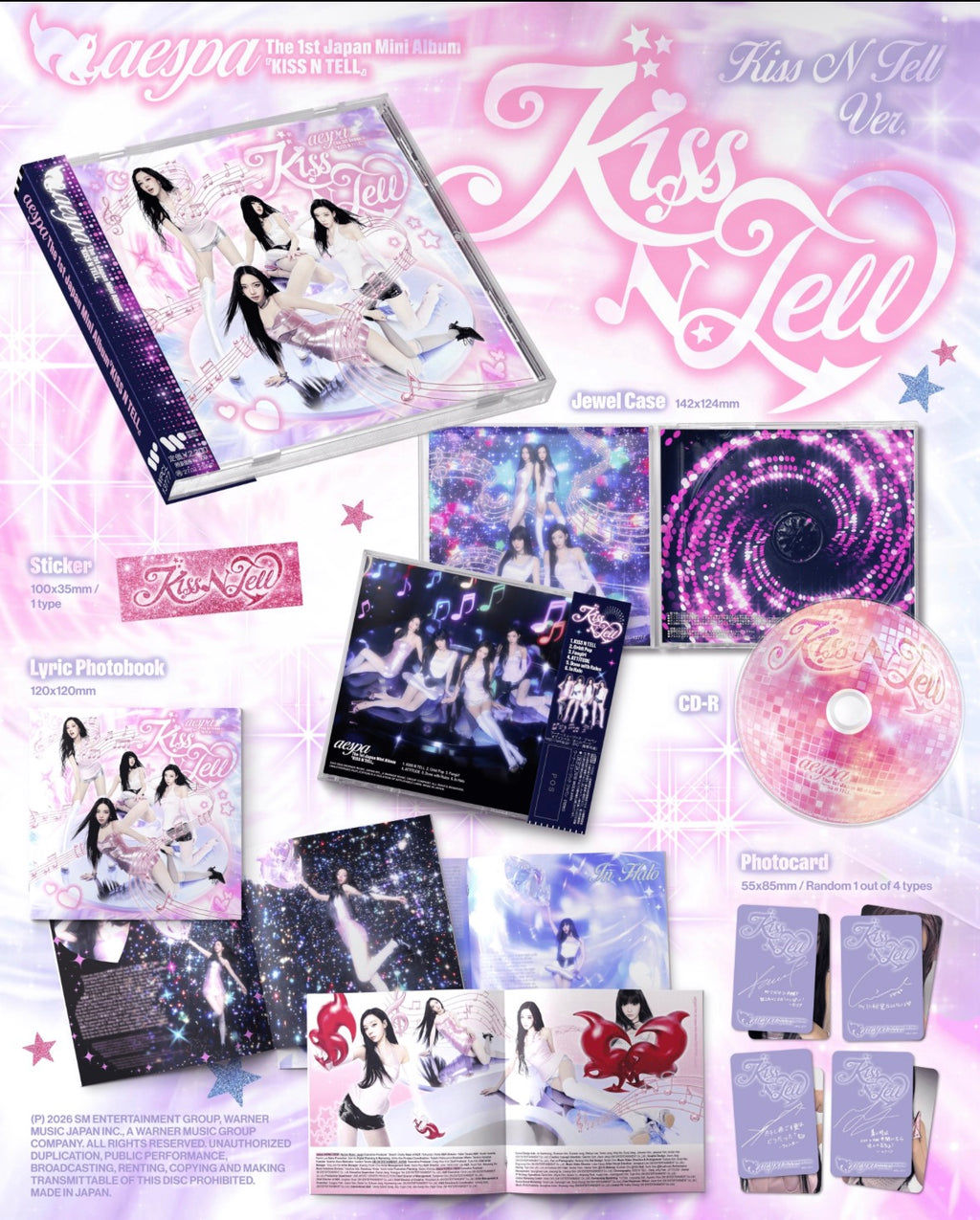 aespa KISS N TELL - KISS N TELL