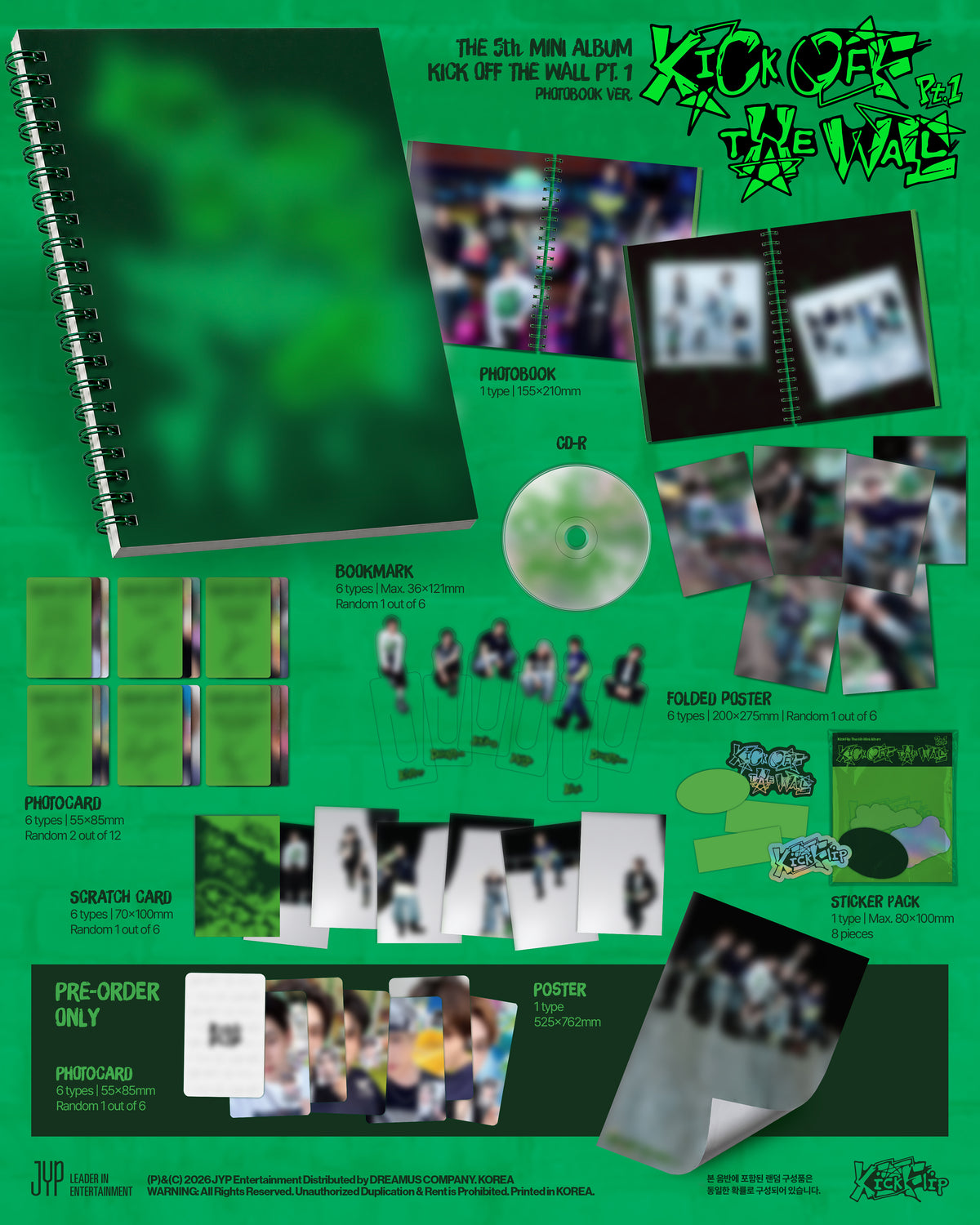 KickFlip KICK OFF THE WALL Pt.1 - PHOTOBOOK