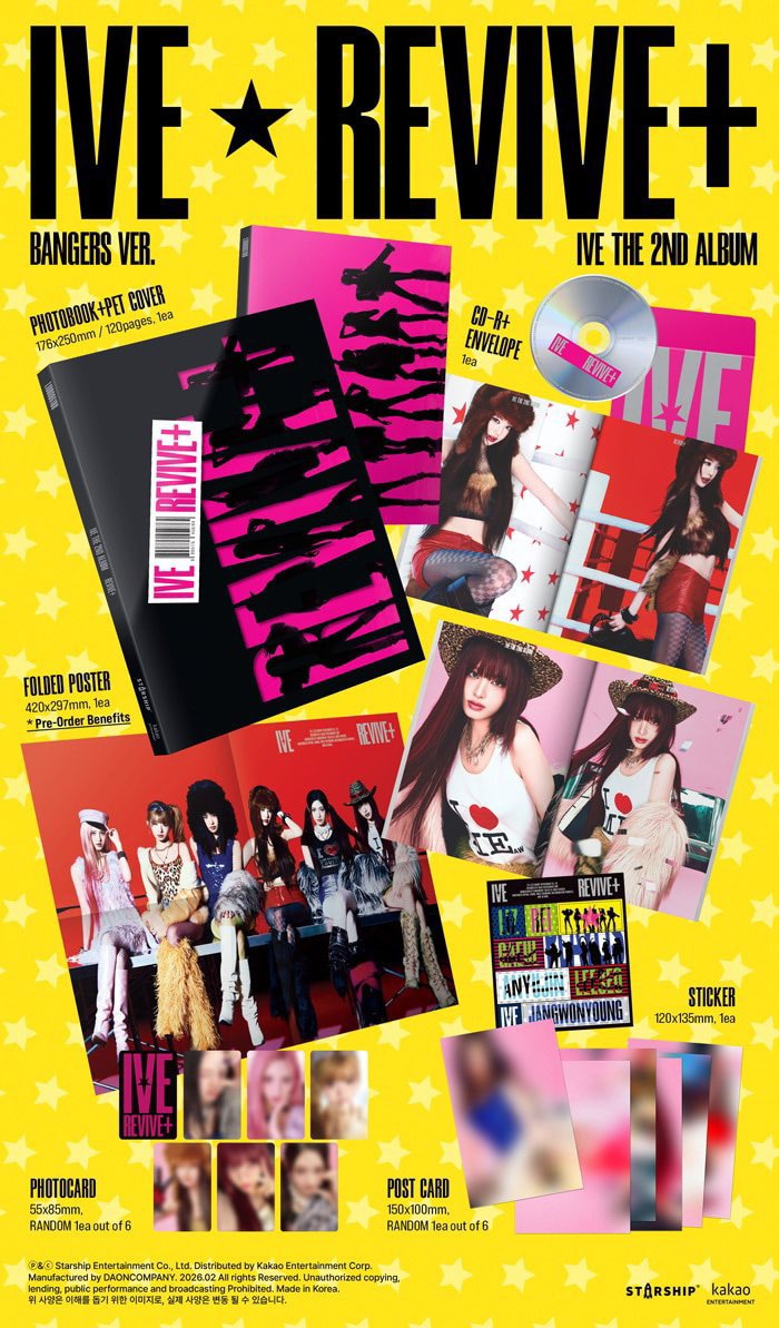 Revive IVE REVIVE+ - Random ver – mostbiased • NZ K-Pop Store
