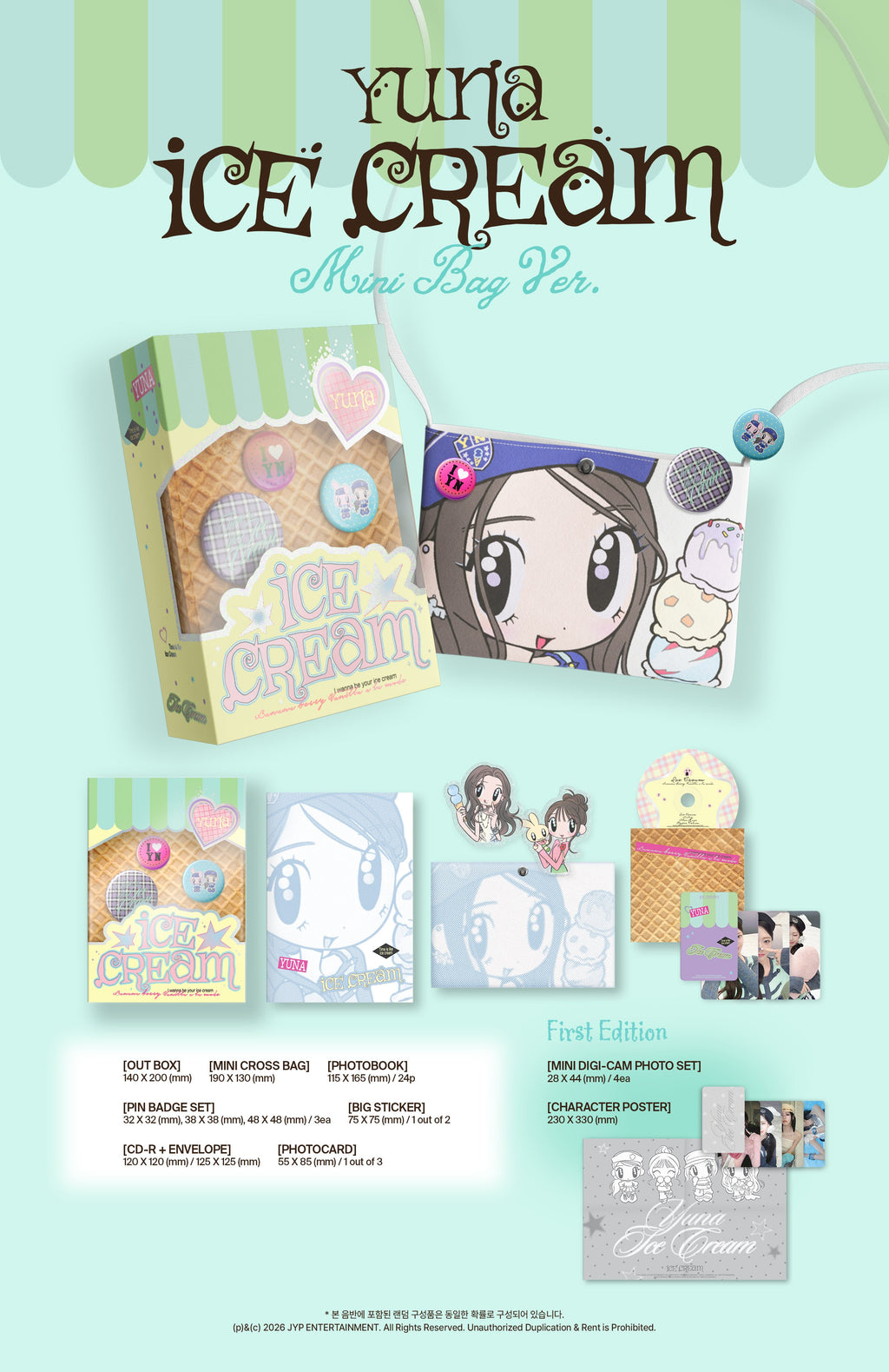 YUNA Ice Cream - Mini Bag MD