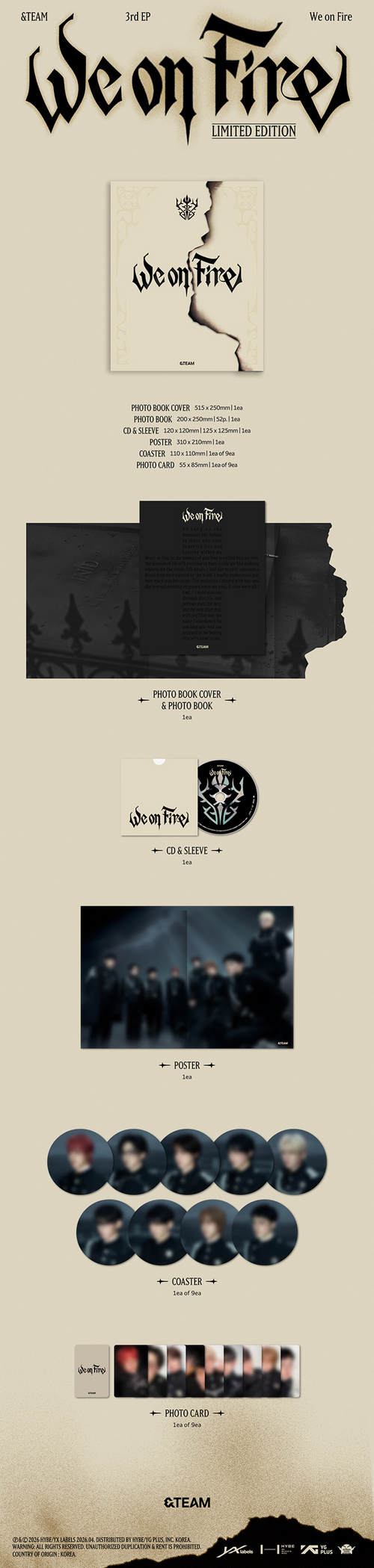 &TEAM We on Fire - Limited Edition