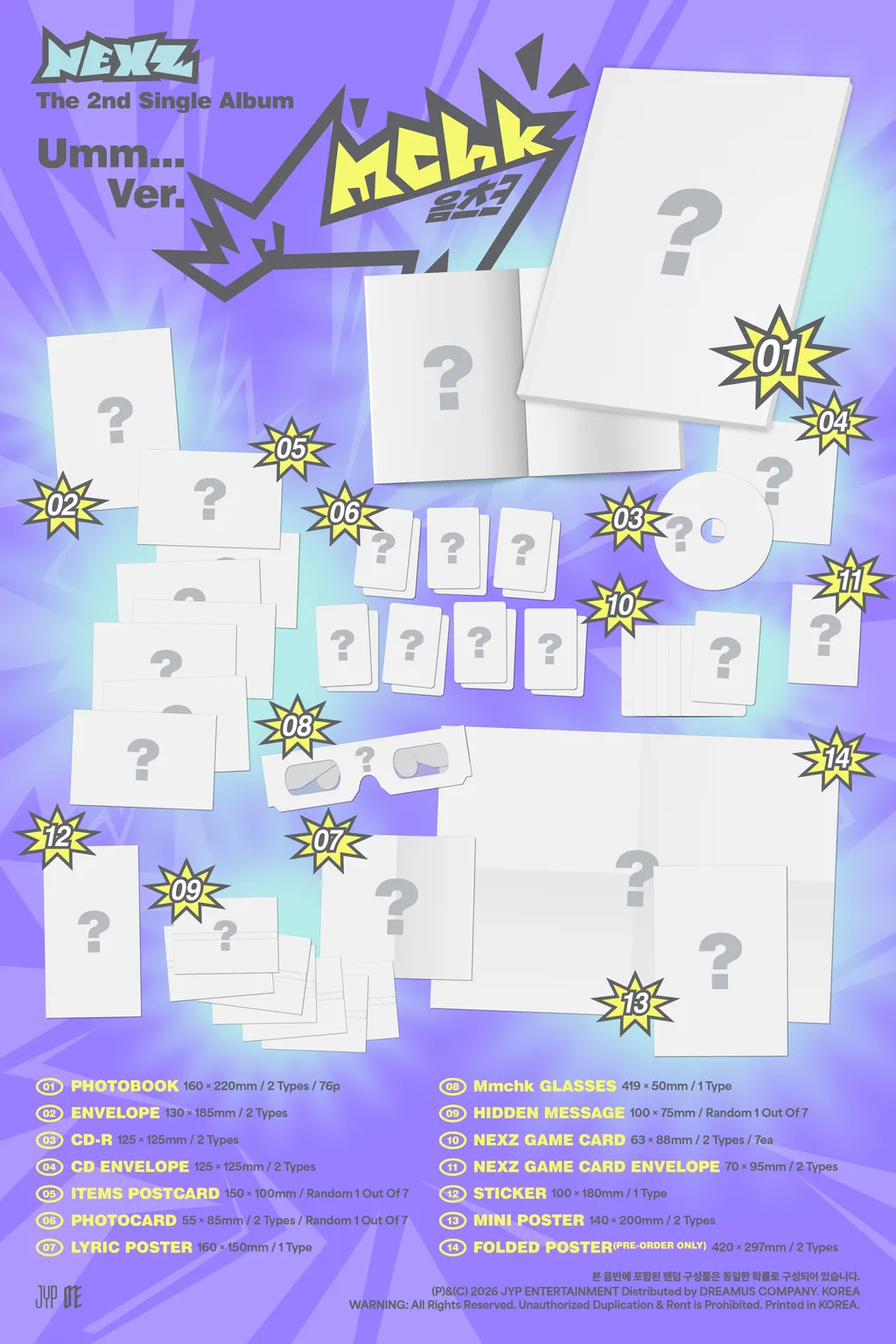 NEXZ Mmchk - Random ver