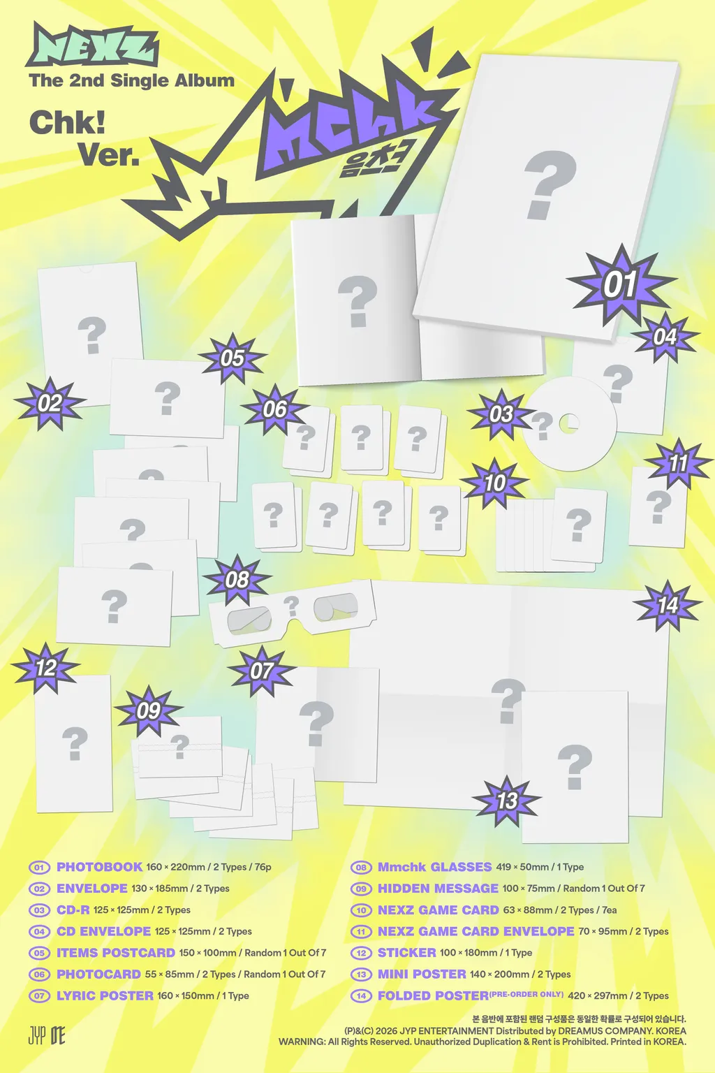 NEXZ Mmchk - Random ver