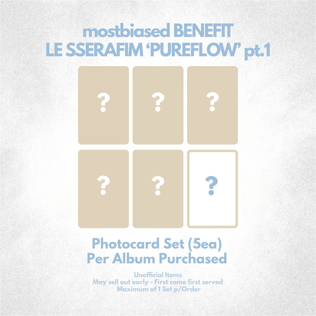 LE SSERAFIM ‘PUREFLOW’ pt.1 - Random ver + mostbiased BENEFIT