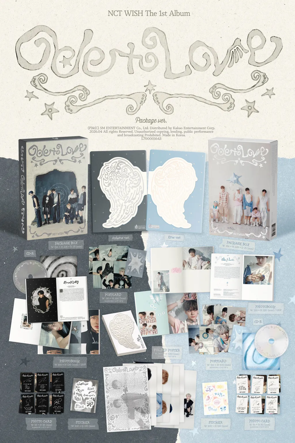NCT WISH Ode to Love - Random Package