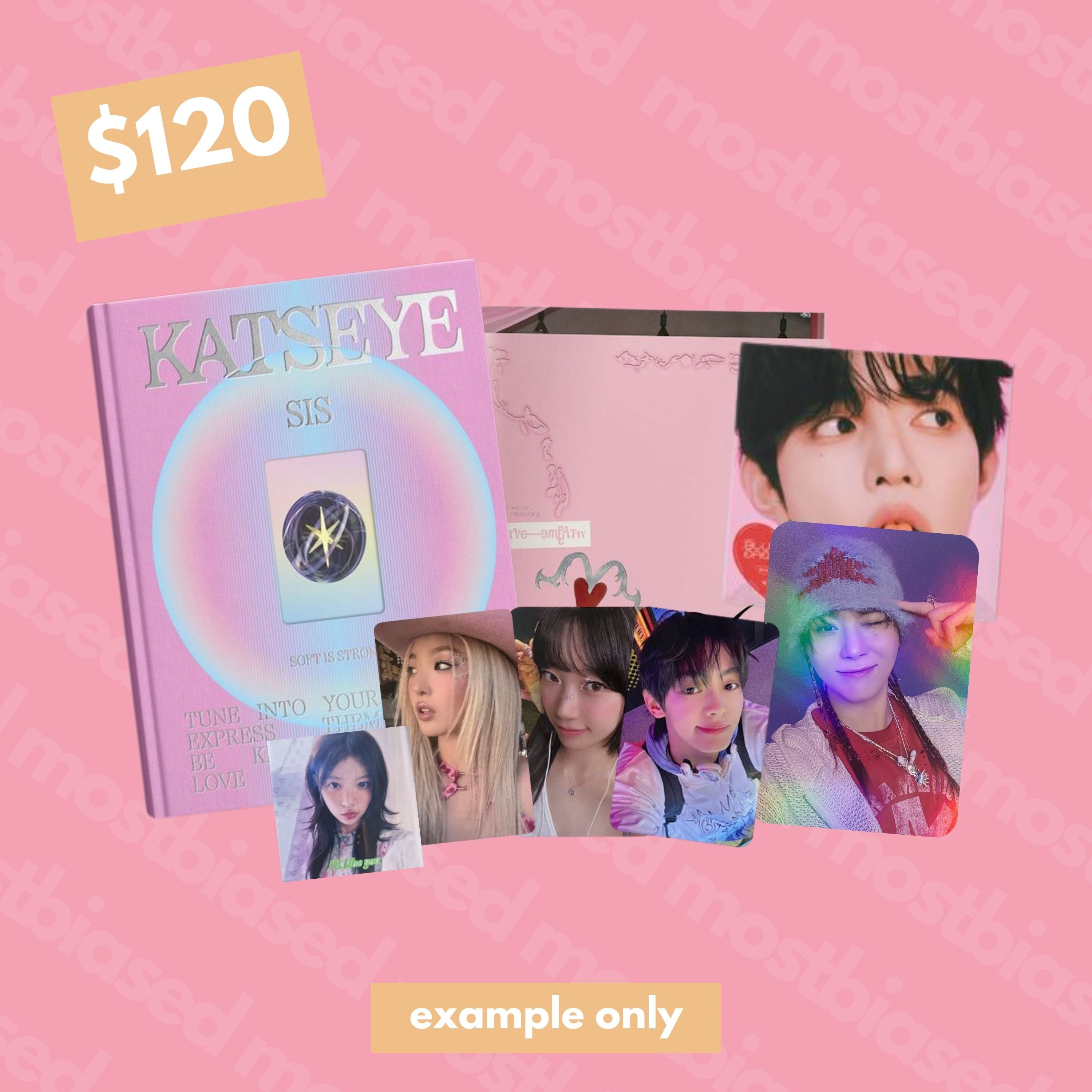 mostbiased LUCKYDRAW PACKAGE