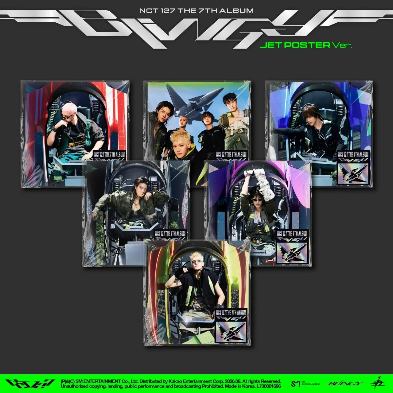 NCT 127 BLINGY - Random JET Poster