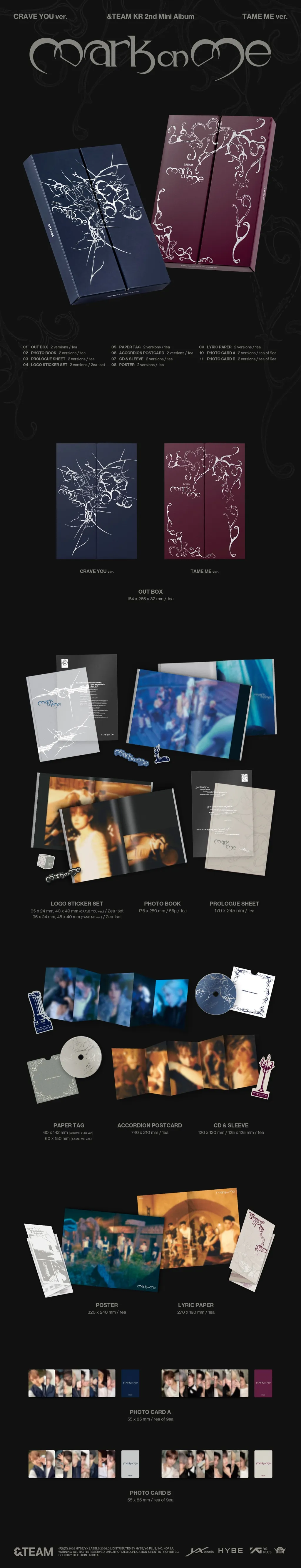 &TEAM Mark on Me - Random ver