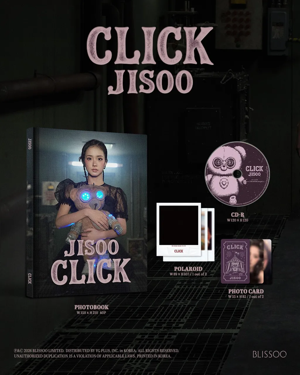 JISOO CLICK - PHOTOBOOK