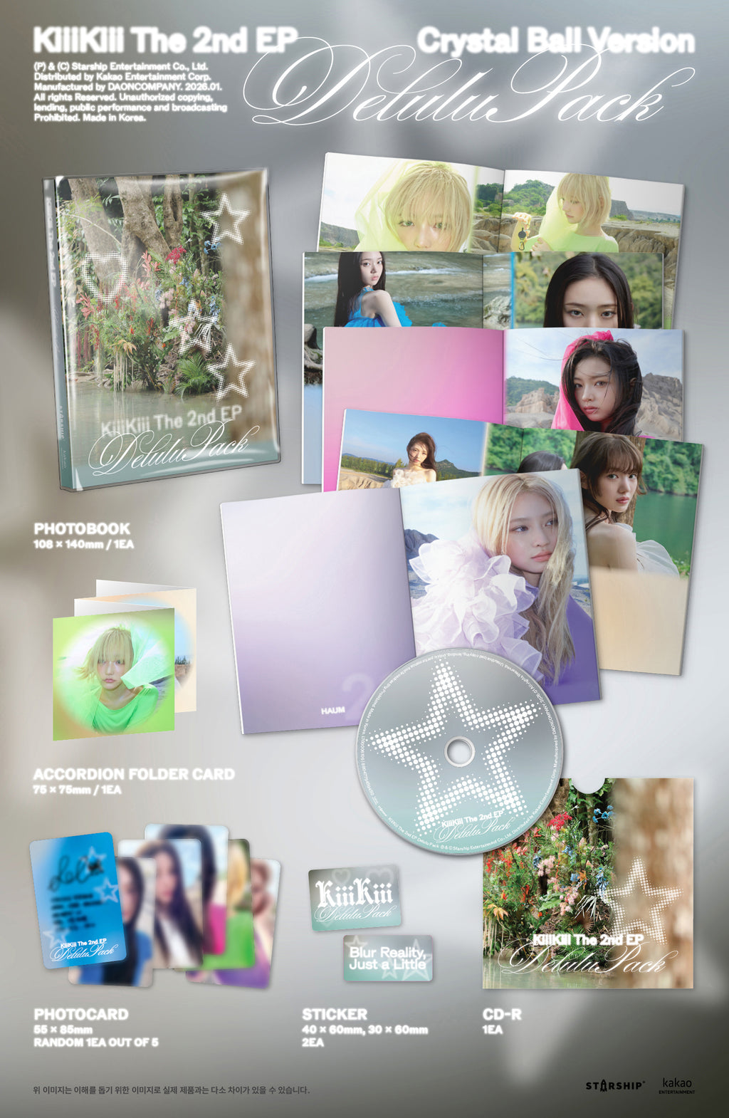 KiiiKiii Delulu Pack - Crystal Ball