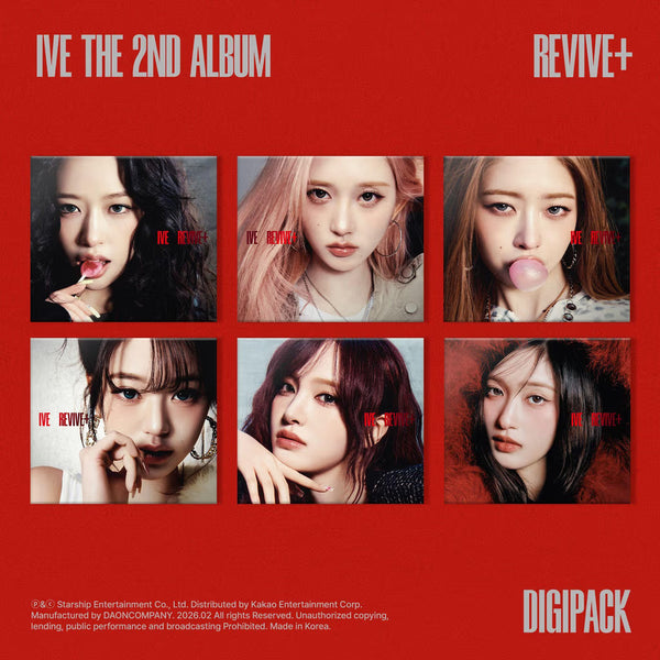 IVE REVIVE+ - Limited Digipack + mostbiased BENEFIT
