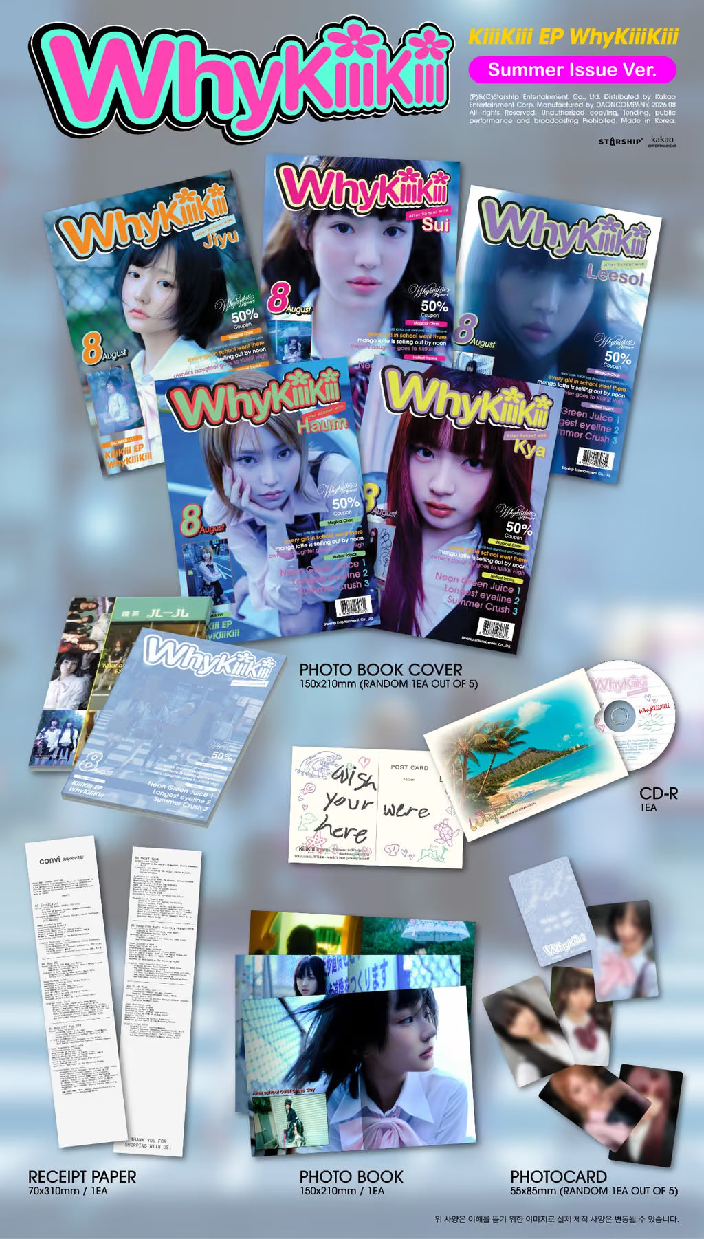 KiiiKiii WhyKiiiKiii - Random SUMMER ISSUE