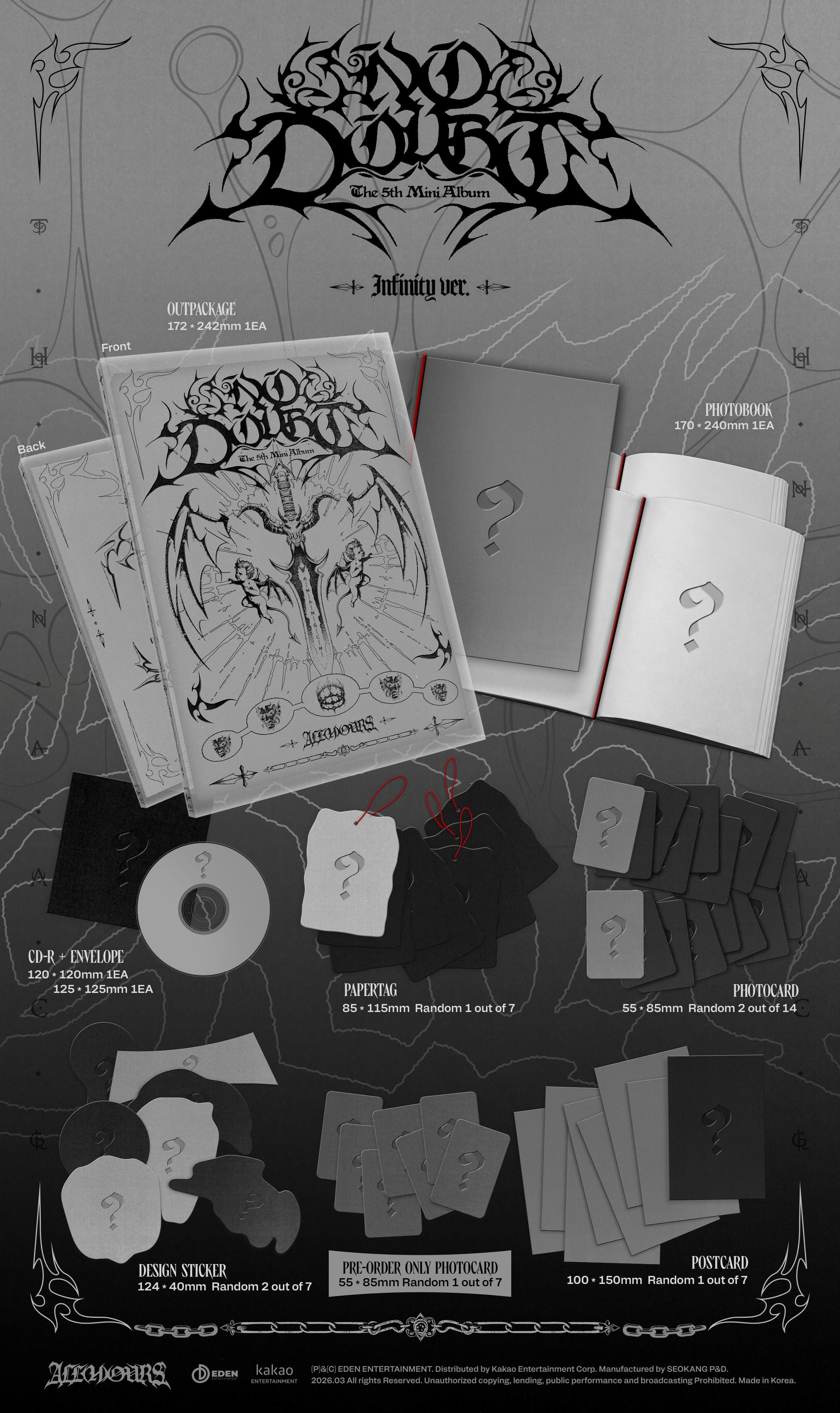 ALL(H)OURS NO DOUBT - Random ver