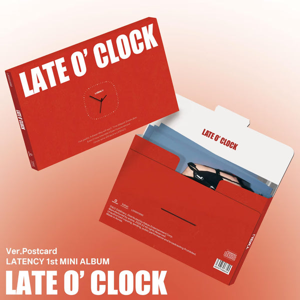 LATENCY LATE O’ CLOCK - Postcard