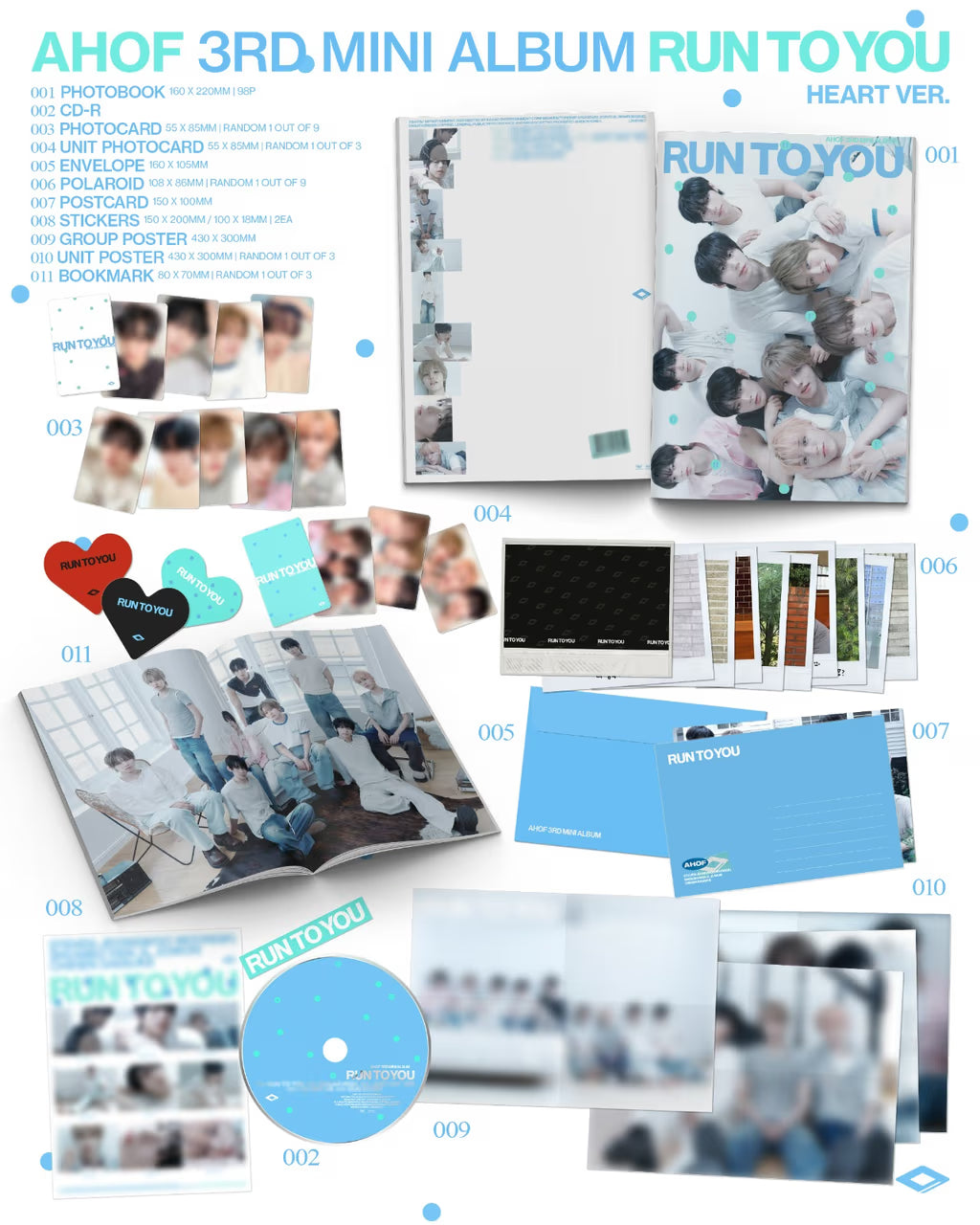 AHOF RUN TO YOU - Random PHOTOBOOK