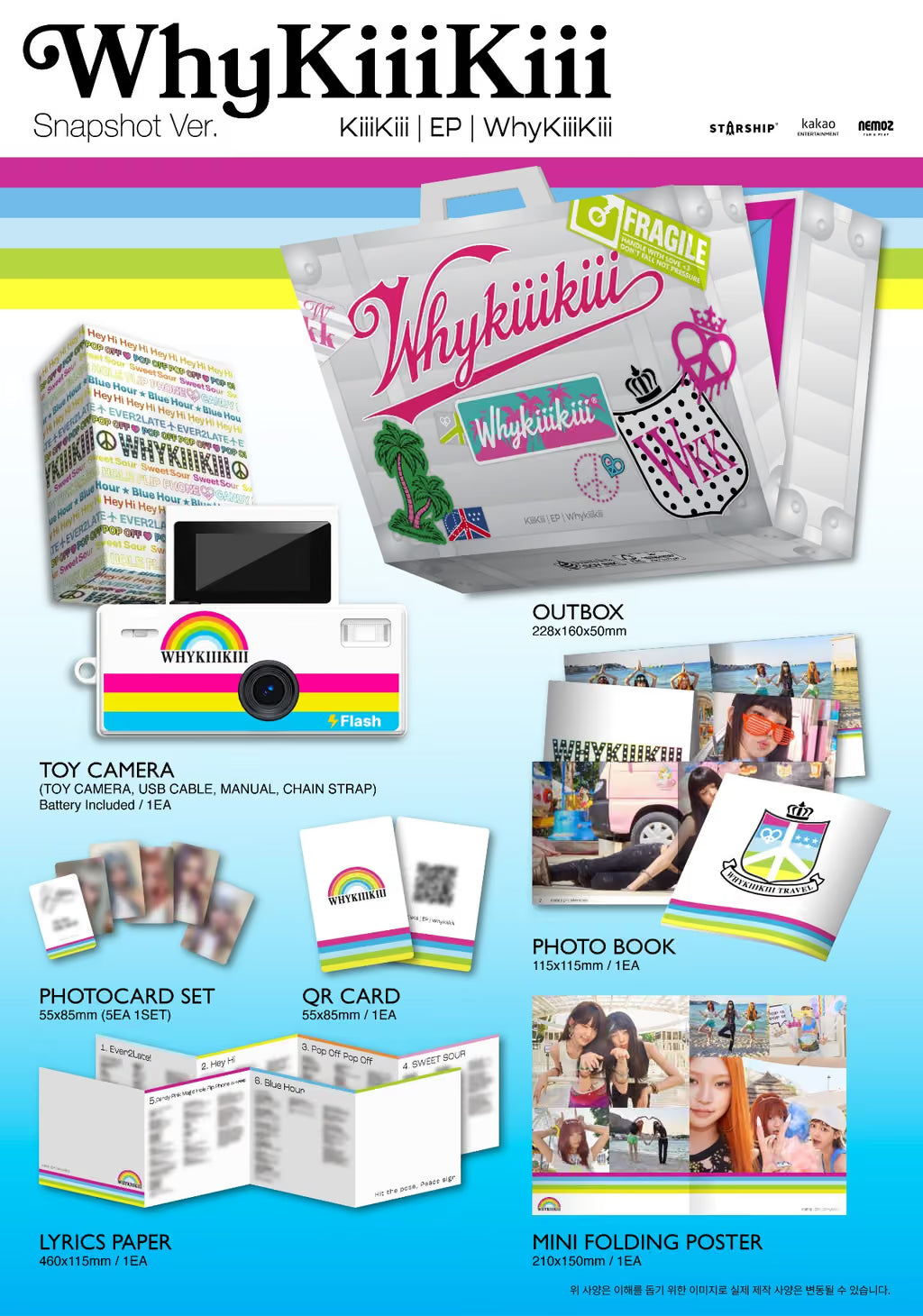 KiiiKiii WhyKiiiKiii - Limited SNAPSHOT