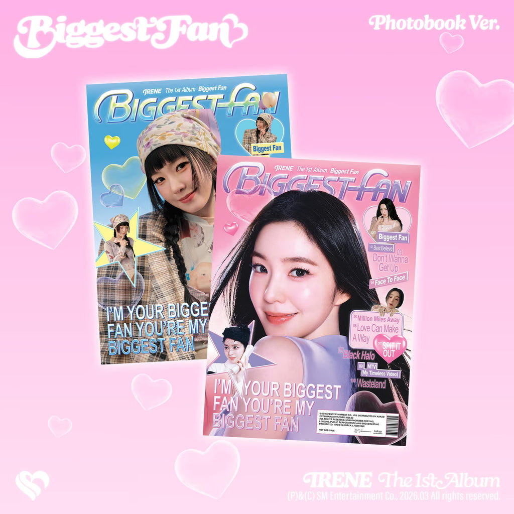 IRENE Biggest Fan - Random Photobook