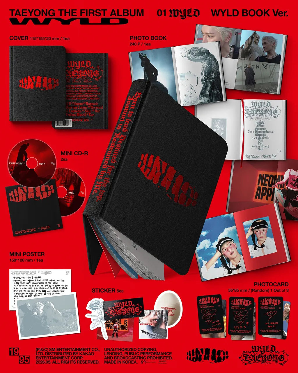 TAEYONG WYLD - WYLD BOOK