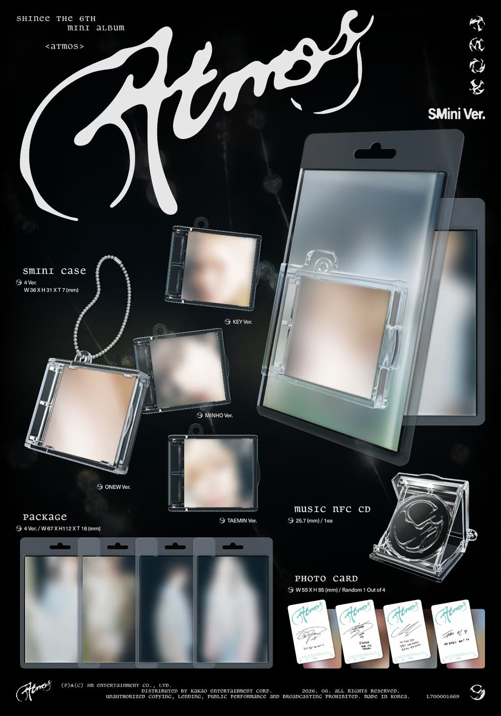 SHINee Atmos - Random SMini