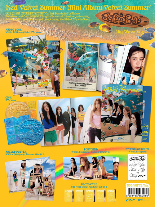 Red Velvet Velvet Summer - Random Big Wave