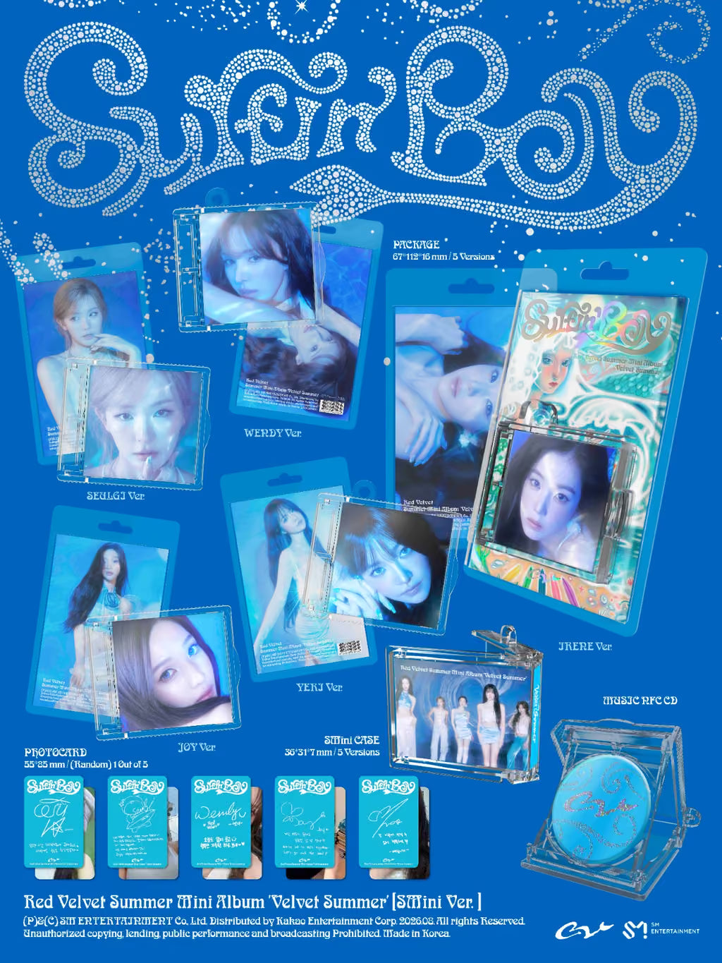 Red Velvet Velvet Summer - Random SMini