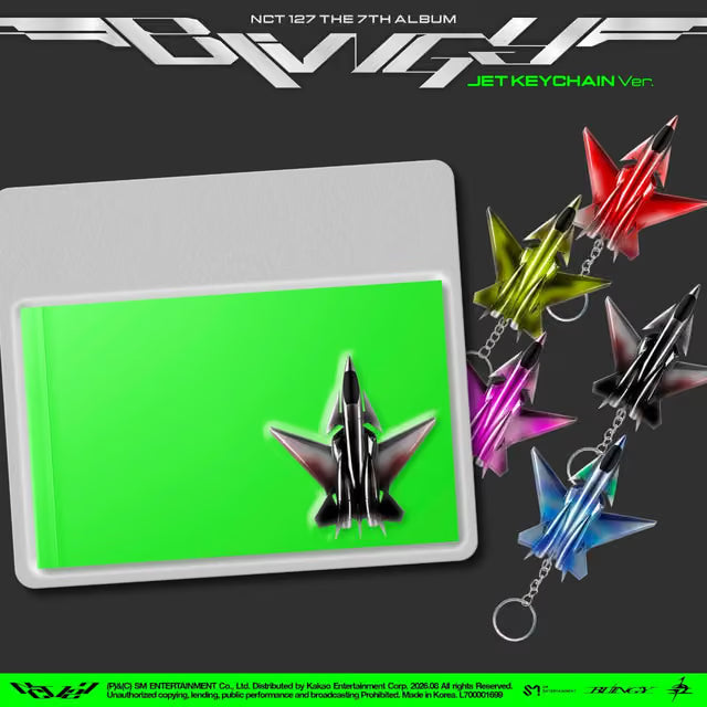 NCT 127 BLINGY - Random JET Keychain