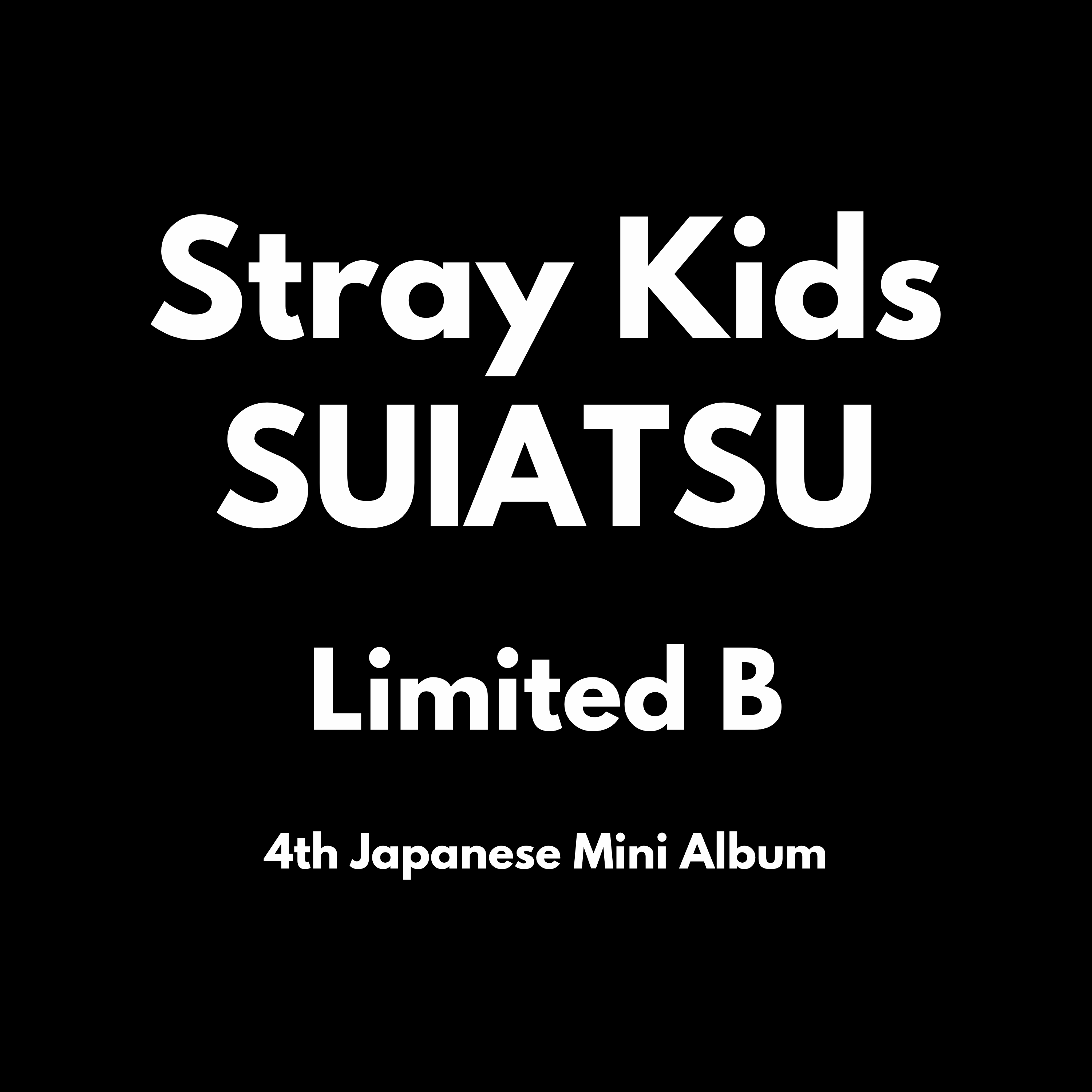 Stray Kids SUIATSU - Limited B